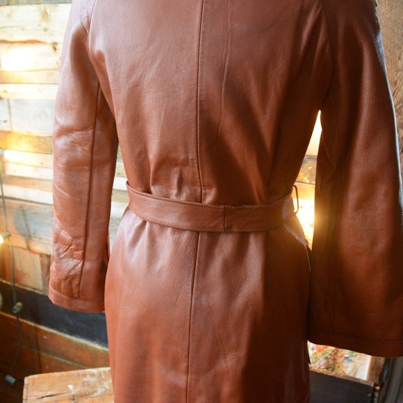 Leather Trench - Picture 2 of 5